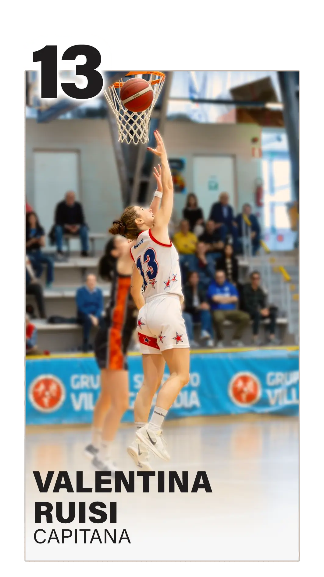 Valentina Ruisi in azione – Capitana di Milano Basket Stars
