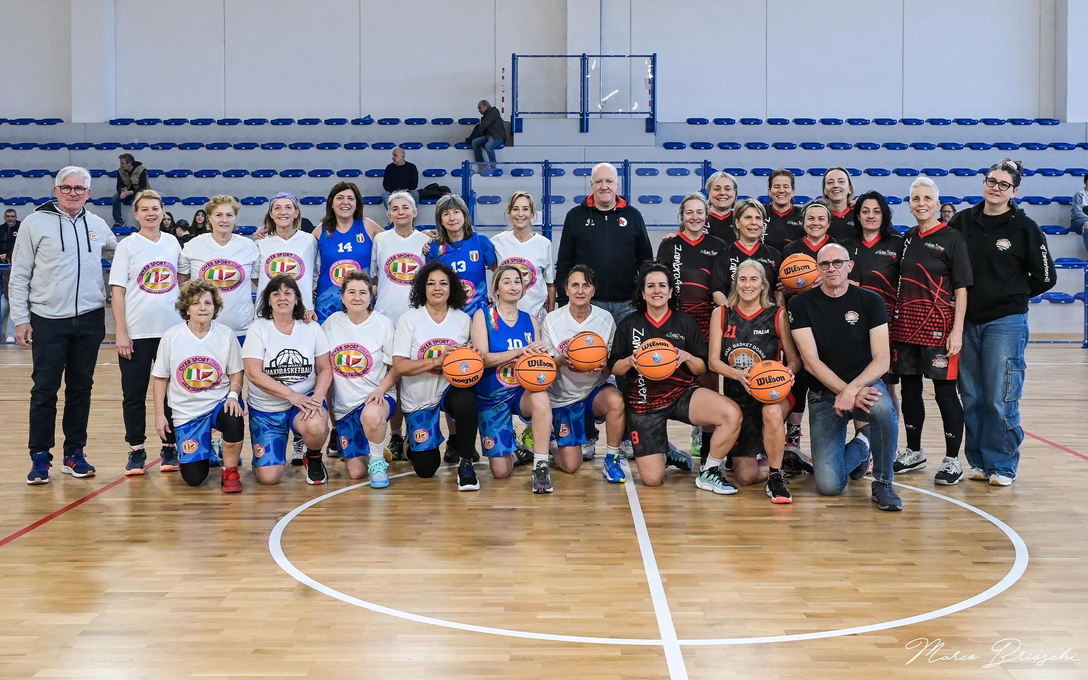 Squadre OverSportItalia e MaxibasketMilano
